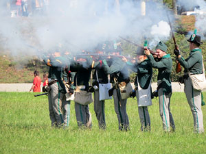 X Festa Reviu els Setges Napole&ograve;nics de Girona. Recreaci&oacute; d'una batalla napole&ograve;nica a les Ribes del Ter
