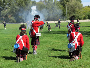 X Festa Reviu els Setges Napole&ograve;nics de Girona. Recreaci&oacute; d'una batalla napole&ograve;nica a les Ribes del Ter