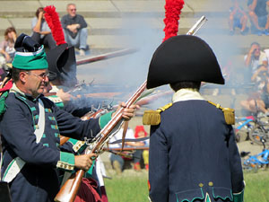 X Festa Reviu els Setges Napole&ograve;nics de Girona. Recreaci&oacute; d'una batalla napole&ograve;nica a les Ribes del Ter