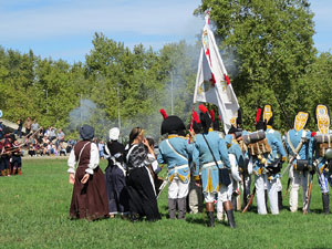 X Festa Reviu els Setges Napole&ograve;nics de Girona. Recreaci&oacute; d'una batalla napole&ograve;nica a les Ribes del Ter
