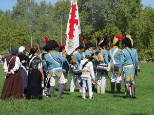 X Festa Reviu els Setges Napole&ograve;nics de Girona. Recreaci&oacute; d'una batalla napole&ograve;nica a les Ribes del Ter