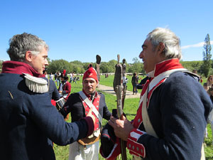 X Festa Reviu els Setges Napole&ograve;nics de Girona. Cloenda de la festa napole&ograve;nica a les Ribes del Ter