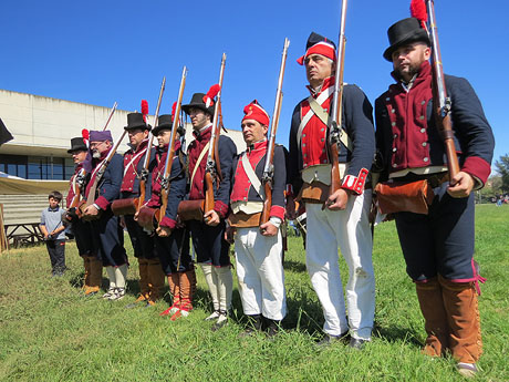 X Festa Reviu els Setges Napole&ograve;nics de Girona. Cloenda de la festa napole&ograve;nica a les Ribes del Ter