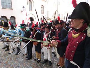 X Festa Reviu els Setges Napole&ograve;nics de Girona. Combat a la pla&ccedil;a dels Lledoners