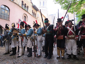 X Festa Reviu els Setges Napole&ograve;nics de Girona. Combat a la pla&ccedil;a dels Lledoners
