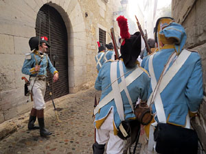 X Festa Reviu els Setges Napole&ograve;nics de Girona. Combat a la pla&ccedil;a dels Lledoners