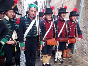 X Festa Reviu els Setges Napole&ograve;nics de Girona. Combat a la pla&ccedil;a dels Lledoners