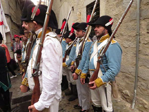 X Festa Reviu els Setges Napole&ograve;nics de Girona. Combat a la pla&ccedil;a dels Lledoners