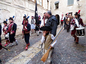 X Festa Reviu els Setges Napole&ograve;nics de Girona. Combat a la pla&ccedil;a dels Lledoners