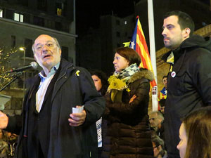 Concentraci&oacute; 'S&iacute; a la Rep&uacute;blica i al Govern leg&iacute;tim'