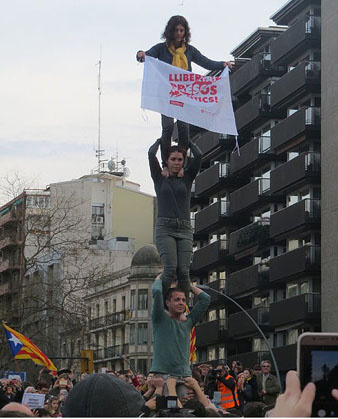 Castells a la concentraci&oacute;