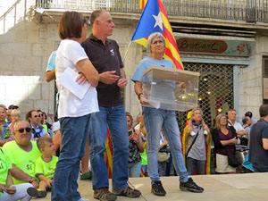 Diada Nacional 2017. Concentraci&oacute; a la pla&ccedil;a del Vi