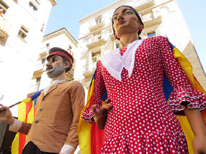 Diada Nacional 2017. Concentraci&oacute; a la pla&ccedil;a del Vi