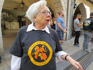 Diada Nacional 2017. Concentraci&oacute; a la pla&ccedil;a del Vi