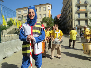 Festes de Primavera de Girona 2018. Cercavila amb el Tarl&agrave;