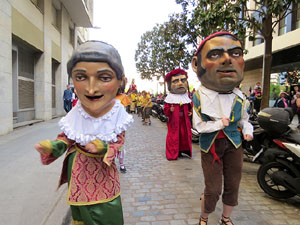 Festes de Primavera de Girona 2018. Cercavila amb el Tarl&agrave;