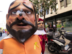 Festes de Primavera de Girona 2018. Cercavila amb el Tarl&agrave;