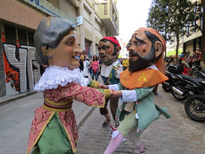 Festes de Primavera de Girona 2018. Cercavila amb el Tarl&agrave;