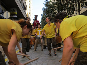 Festes de Primavera de Girona 2018. Cercavila amb el Tarl&agrave;