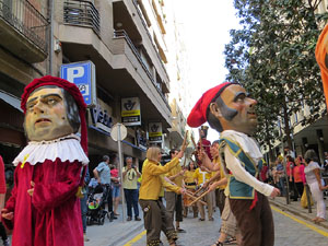 Festes de Primavera de Girona 2018. Cercavila amb el Tarl&agrave;