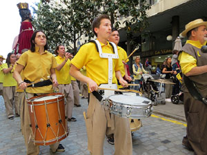 Festes de Primavera de Girona 2018. Cercavila amb el Tarl&agrave;