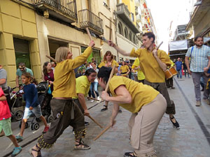 Festes de Primavera de Girona 2018. Cercavila amb el Tarl&agrave;