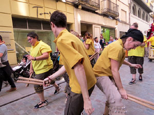 Festes de Primavera de Girona 2018. Cercavila amb el Tarl&agrave;