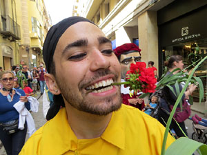 Festes de Primavera de Girona 2018. Cercavila amb el Tarl&agrave;