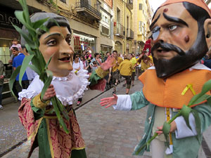 Festes de Primavera de Girona 2018. Cercavila amb el Tarl&agrave;