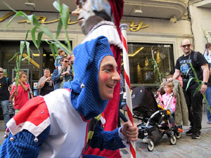 Festes de Primavera de Girona 2018. Cercavila amb el Tarl&agrave;