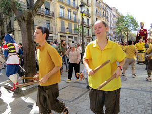 Festes de Primavera de Girona 2018. Cercavila amb el Tarl&agrave;