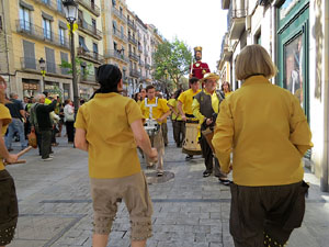 Festes de Primavera de Girona 2018. Cercavila amb el Tarl&agrave;