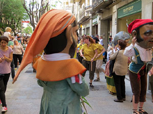 Festes de Primavera de Girona 2018. Cercavila amb el Tarl&agrave;