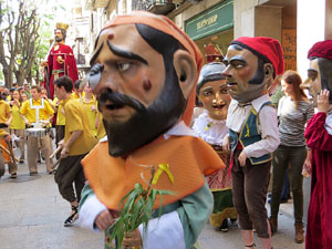 Festes de Primavera de Girona 2018. Cercavila amb el Tarl&agrave;