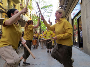 Festes de Primavera de Girona 2018. Cercavila amb el Tarl&agrave;