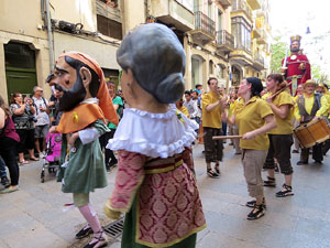 Festes de Primavera de Girona 2018. Cercavila amb el Tarl&agrave;