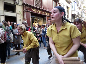 Festes de Primavera de Girona 2018. Cercavila amb el Tarl&agrave;