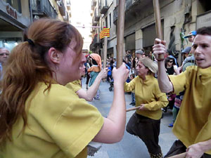 Festes de Primavera de Girona 2018. Cercavila amb el Tarl&agrave;