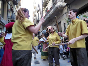 Festes de Primavera de Girona 2018. Cercavila amb el Tarl&agrave;