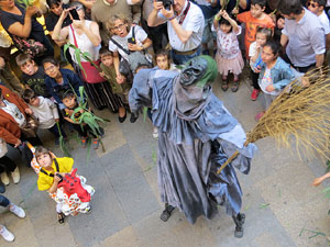 Festes de Primavera de Girona 2018. Penjada del Tarl&agrave;