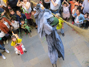 Festes de Primavera de Girona 2018. Penjada del Tarl&agrave;
