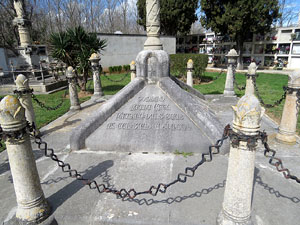 El cementiri parroquial del Pont Major