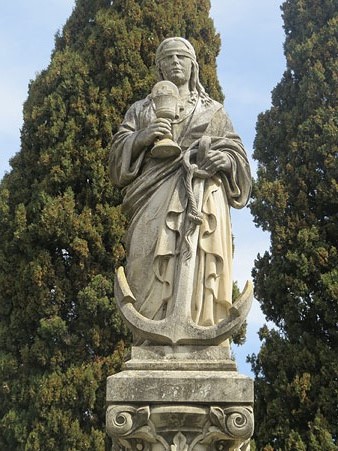 Detall de la tomba de Jaume Reg&agrave;s