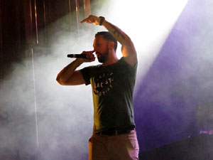 Festival Strenes 2018. Concert de Valtonyc a la pla&ccedil;a Catalunya