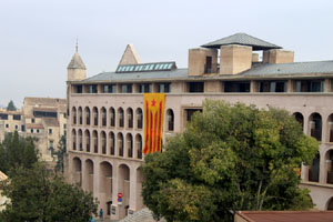 Concentraci&oacute; per la llibertat dels presos pol&iacute;tics a la pla&ccedil;a del Vi