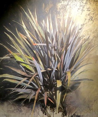 Atzavara. Acr&iacute;lic sobre tela. 100 x 100 cm. (fragment)