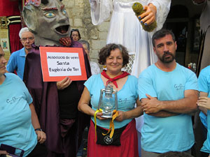 Encesa del foc a la pla&ccedil;a del Vi