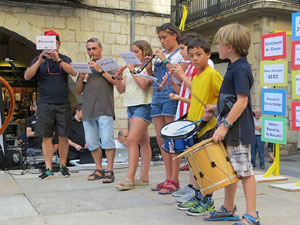 Sardanes i m&uacute;sica a la pla&ccedil;a del Vi