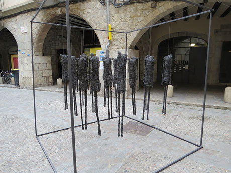 Inund'ART 2018. Instal&middot;laci&oacute; Xarxa Social, de DS Le&oacute;n
