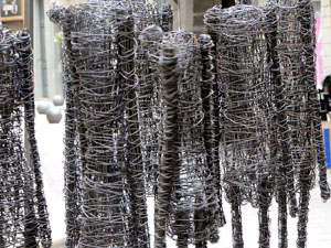 Inund'ART 2018. Instal&middot;laci&oacute; Xarxa Social, de DS Le&oacute;n